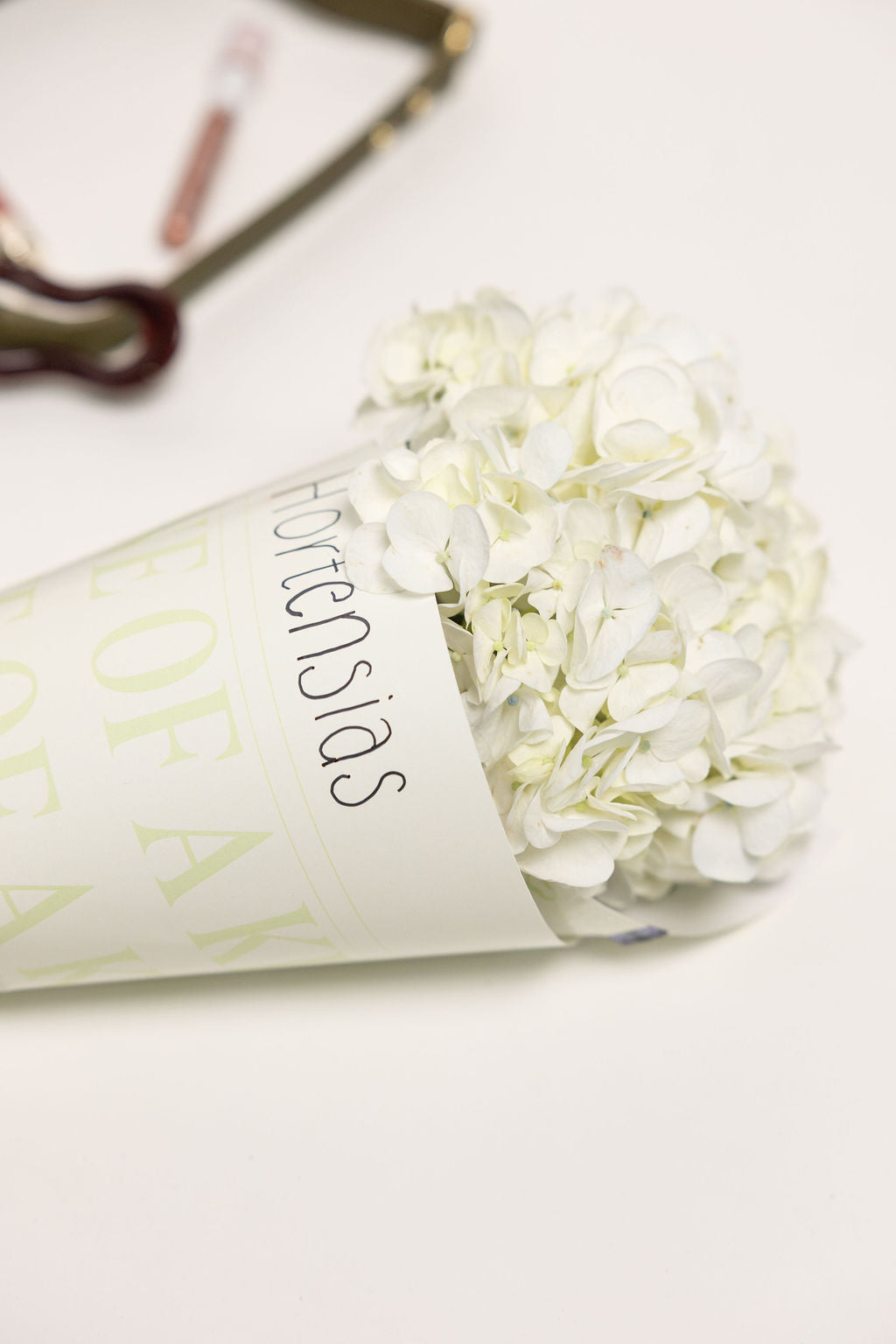 Ramo de hortensia