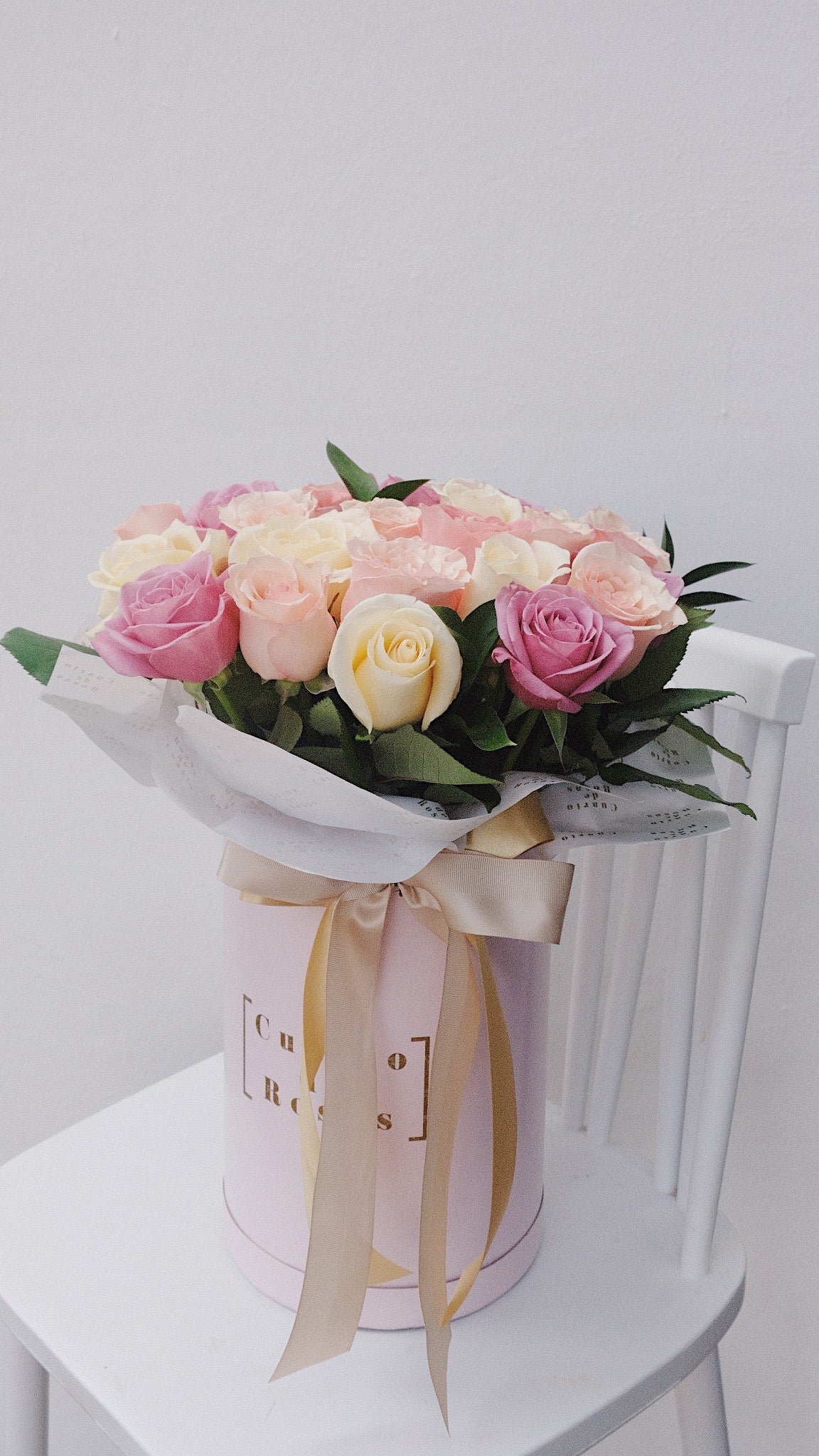Cilindro Rosas Clásico