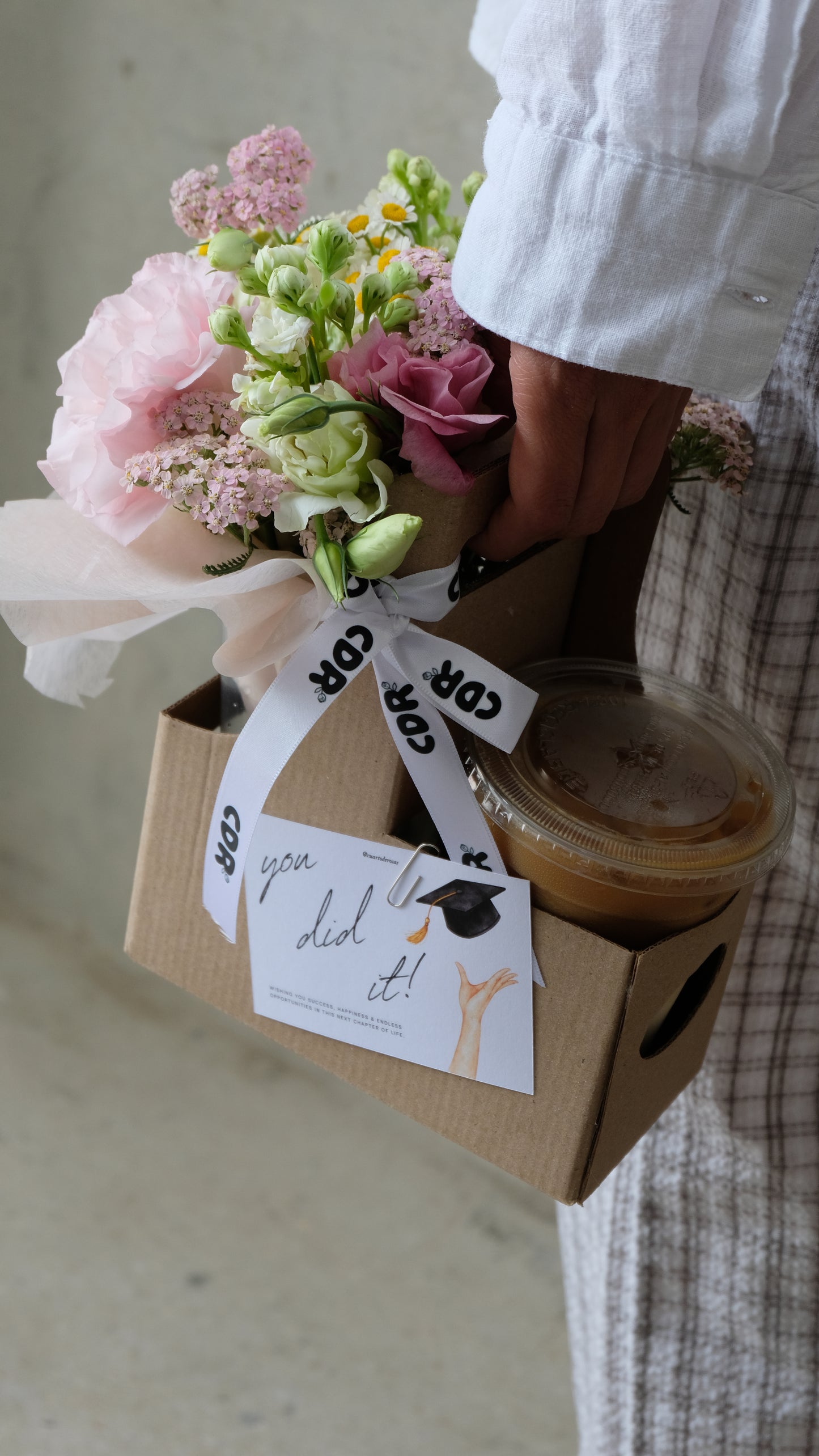 Coffee & flowers🧋 Prom Season
