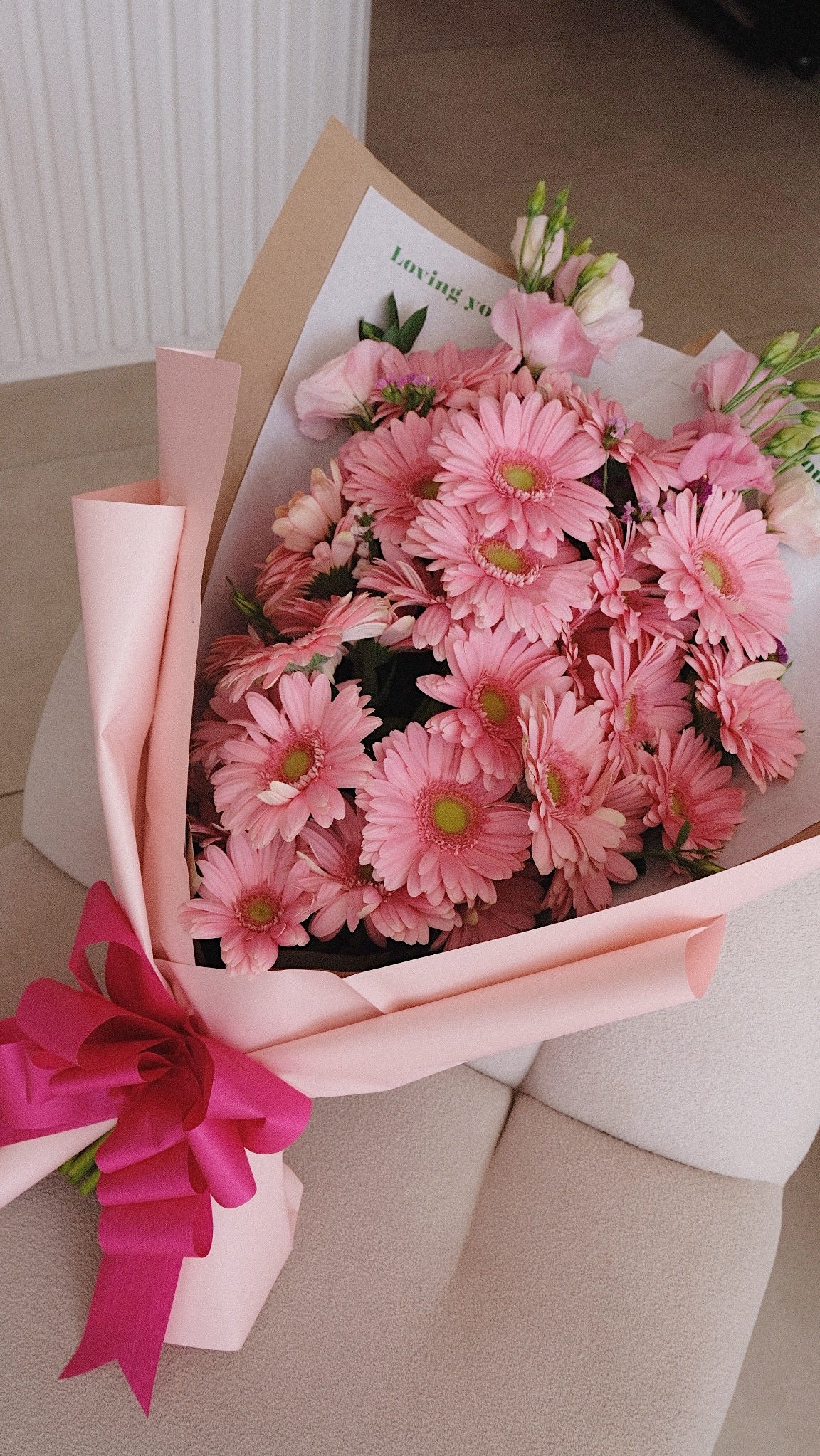 Escalera 30 Gerberas