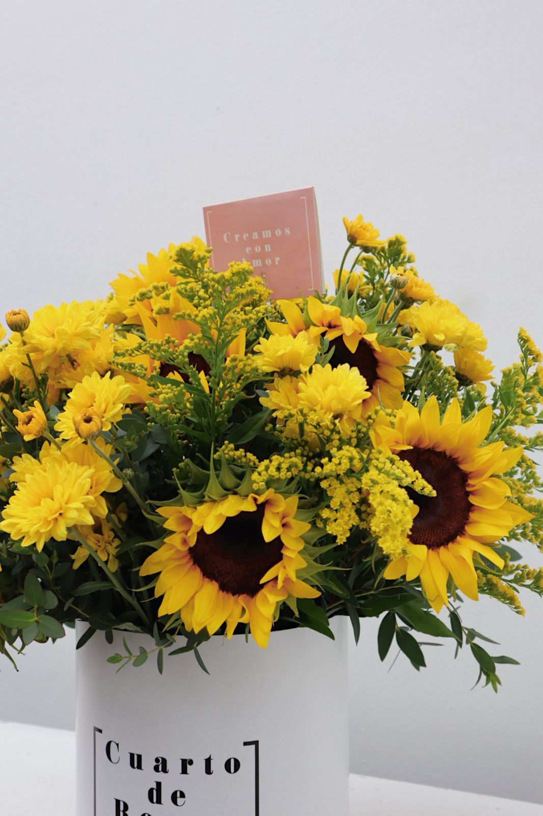 Cilindro Girasoles Corto