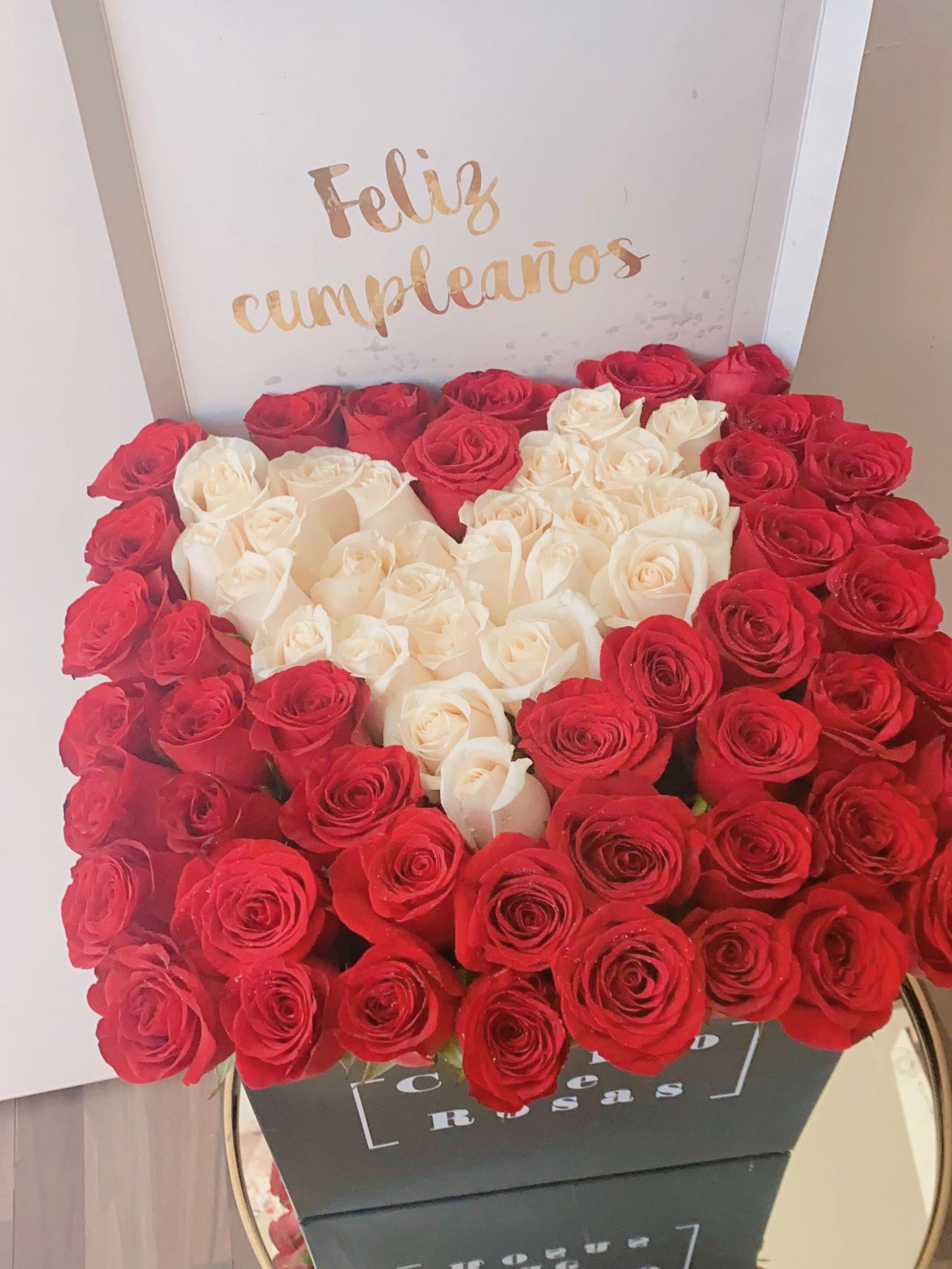 Caja cuadrada Corazón