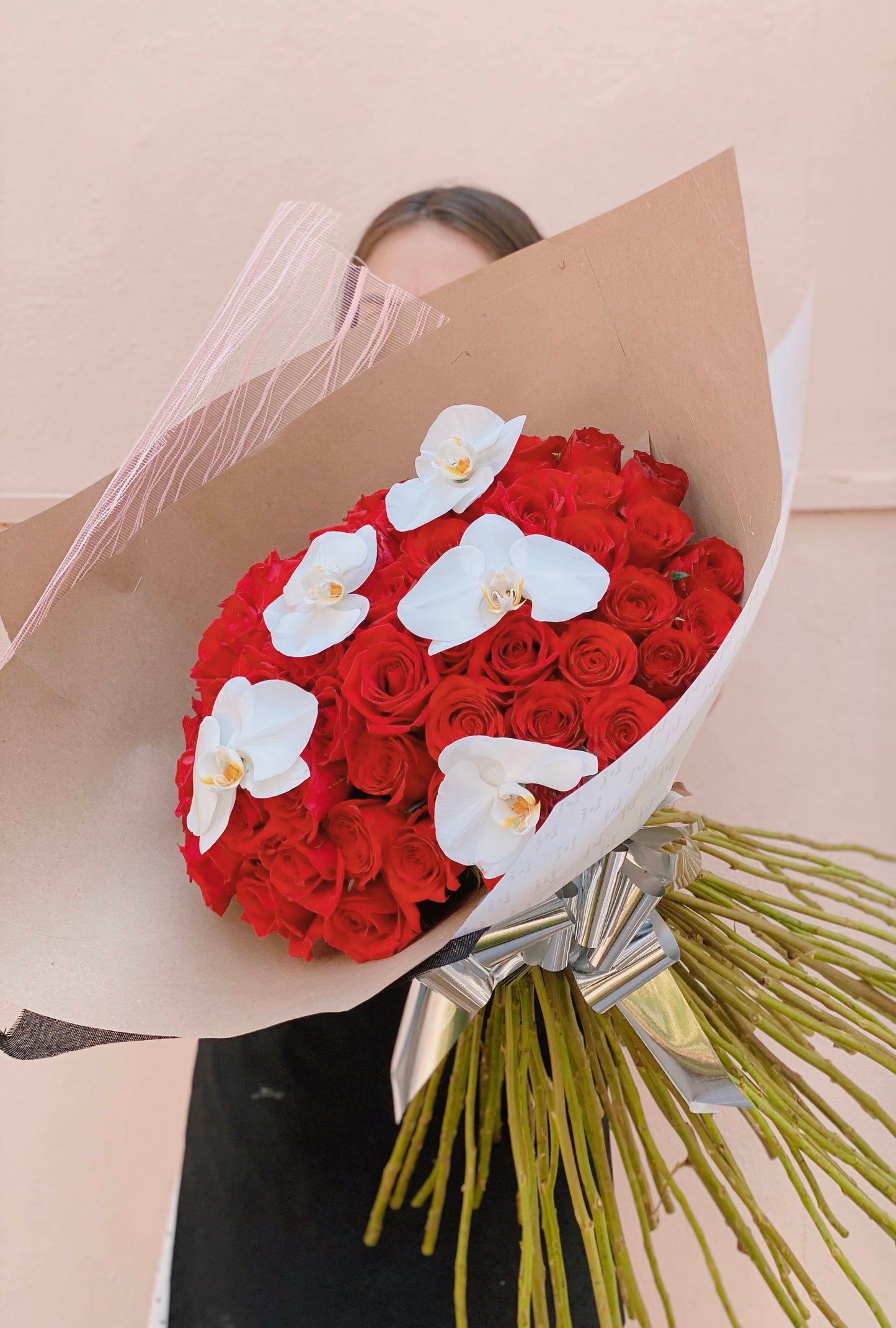 Maxi Ramo 75 rosas & Orquideas