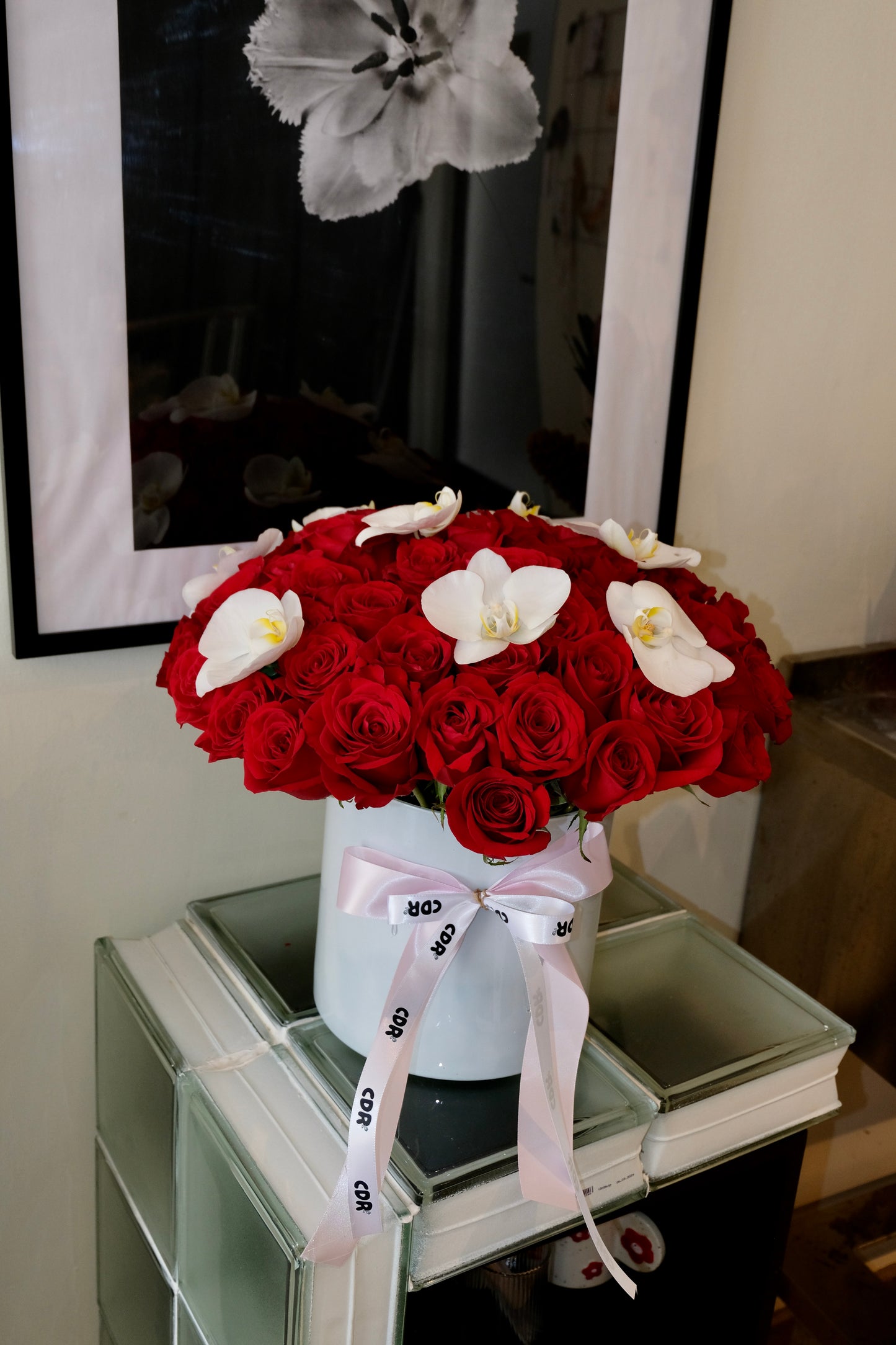Deluxe 75 rosas & Orquideas