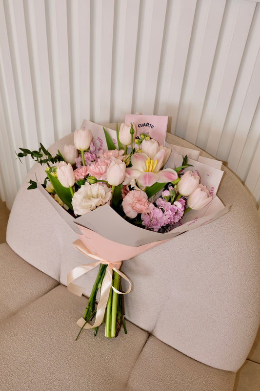 Ramo 10 tulipanes