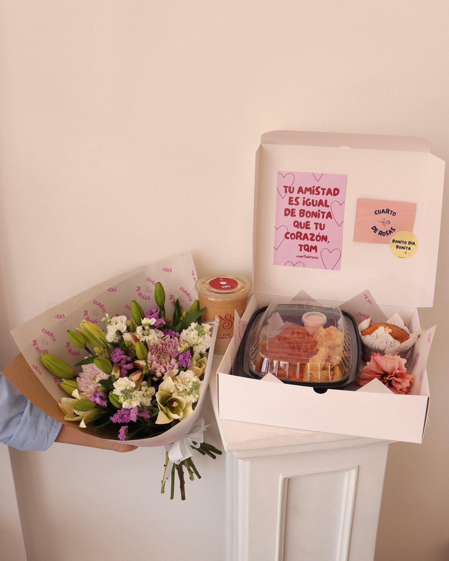 Desayuno floral